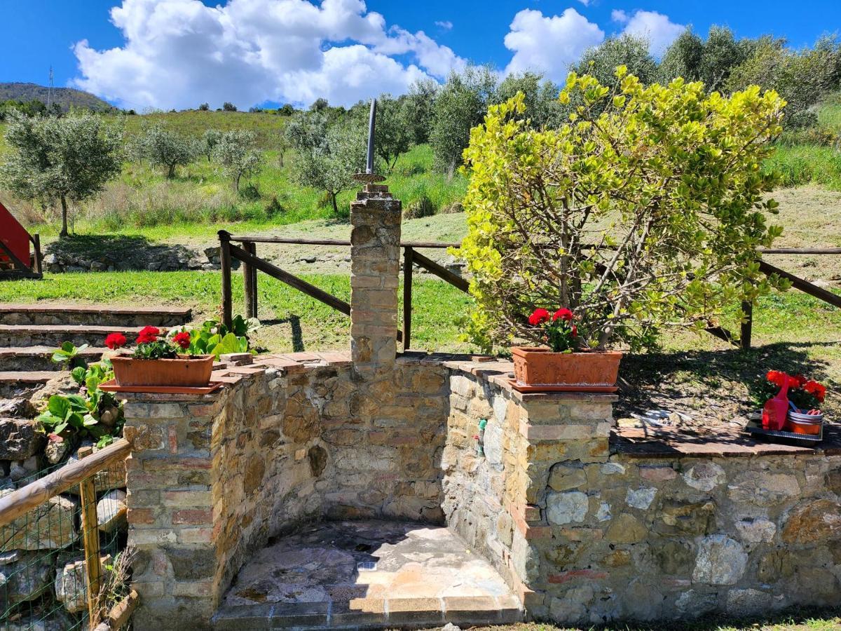 Agriturismo Lucertola Montecatini Val di Cecina Dış mekan fotoğraf